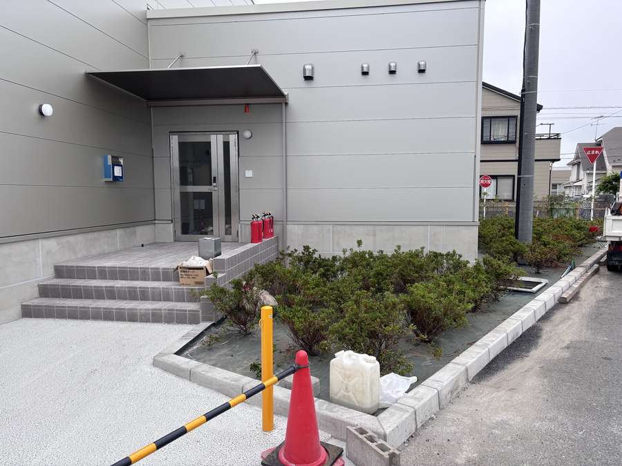 階段・植栽帯